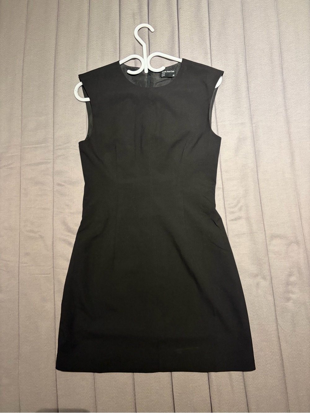 KOTN Black Sleeveless Mini Sheath Dress